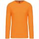 Camiseta de maga larga y cuello redondo hombre Ref.TTK359-NARANJA