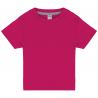 Camiseta 100% algodón de manga corta para bebé