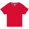 Camiseta 100% algodón de manga corta para bebé