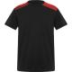 Camiseta manga corta Expedition 160g/m2 Ref.RCA8411-NEGRO/ROJO