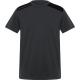 Camiseta manga corta Expedition 160g/m2 Ref.RCA8411-PLOMO/NEGRO