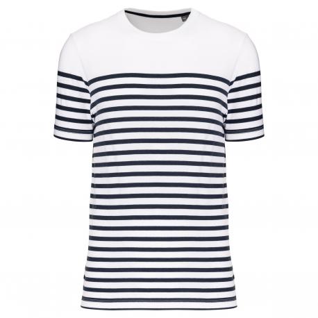 Camiseta marinera de algodón orgánico para hombre