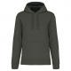 Sudadera capucha ecorresponsable hombre Ref.TTK4027-BREZO DE MARMOL VERDE
