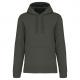 Sudadera capucha ecorresponsable hombre Ref.TTK4027-BREZO DE MARMOL VERDE