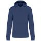 Sudadera capucha ecorresponsable hombre Ref.TTK4027-AZUL PROFUNDO