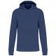 Sudadera capucha ecorresponsable hombre Ref.TTK4027-AZUL PROFUNDO