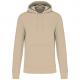 Sudadera capucha ecorresponsable hombre Ref.TTK4027-ARENA LIGERA