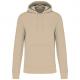 Sudadera capucha ecorresponsable hombre Ref.TTK4027-ARENA LIGERA