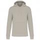 Sudadera capucha ecorresponsable hombre Ref.TTK4027-ARCILLA