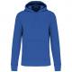 Sudadera capucha ecorresponsable hombre Ref.TTK4027-VERDADERO INDIGO