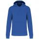 Sudadera capucha ecorresponsable hombre Ref.TTK4027-VERDADERO INDIGO