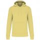 Sudadera capucha ecorresponsable hombre Ref.TTK4027-LIMON AMARILLO