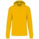 Sudadera capucha ecorresponsable hombre Ref.TTK4027-AMARILLO