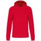 Sudadera capucha ecorresponsable hombre Ref.TTK4027-RED