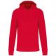 Sudadera capucha ecorresponsable hombre Ref.TTK4027-RED