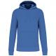 Sudadera capucha ecorresponsable hombre Ref.TTK4027-AZUL REAL AZUL