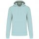 Sudadera capucha ecorresponsable hombre Ref.TTK4027-MENTA DE HIELO