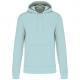 Sudadera capucha ecorresponsable hombre Ref.TTK4027-MENTA DE HIELO