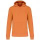 Sudadera capucha ecorresponsable niños Ref.TTK4029-NARANJA CLARO