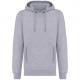 Sudadera ecorresponsable french terry capucha - unisex Ref.TTK4009-GRAY DE OXFORD