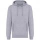 Sudadera ecorresponsable french terry capucha - unisex Ref.TTK4009-GRAY DE OXFORD