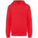 Sudadera ecorresponsable french terry capucha - unisex Ref.TTK4009-RED