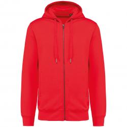 Sudadera ecorresponsable french terry - capucha y cremallera - unisex