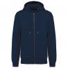 Sudadera ecorresponsable french terry - capucha y cremallera - unisex