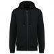 Sudadera ecorresponsable french terry - capucha y cremallera - unisex Ref.TTK4008-NEGRO