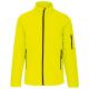 Chaqueta softshell hombre Ref.TTK401-AMARILLO FLUORESCENTE