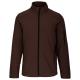 Chaqueta softshell hombre Ref.TTK401-CHOCOLATE