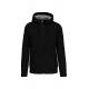 Sudadera capucha y cremallera Ref.TTK444-NEGRO