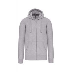 Sudadera con capucha y cremallera