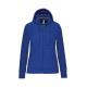 Sudadera con capucha y cremallera de mujer Ref.TTK464-AZUL REAL AZUL