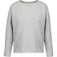 Sudadera amplia de mujer Ref.TTK471-BREZO GRIS CLARO