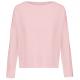 Sudadera holgada de mujer Ref.TTK471-ROSA PALIDO