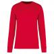 Sudadera ecorresponsable de cuello redondo unisex Ref.TTK4025-RED