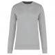 Sudadera ecorresponsable de cuello redondo unisex Ref.TTK4025-NIEVE GRIS