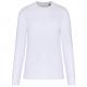 Sudadera ecorresponsable de cuello redondo unisex Ref.TTK4025-BLANCO