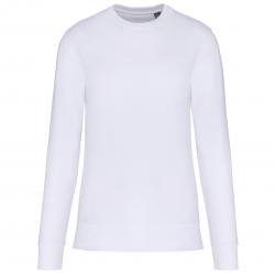 Sudadera ecorresponsable de cuello redondo