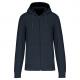 Sudadera con capucha y cremallera ecorresponsable hombre Ref.TTK4030-ARMADA