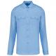 Camisa piloto manga larga hombre Ref.TTK505-CIELO AZUL