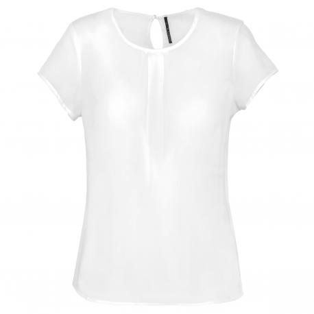 Blusa crepe mujer