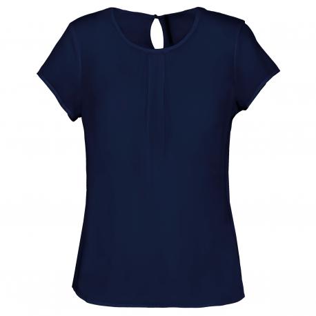 Blusa crepe mujer