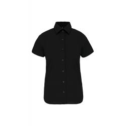 Camisa stretch manga corta mujer