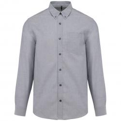 Camisa oxford manga larga hombre