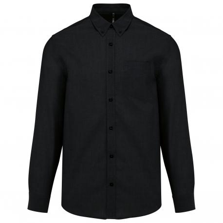 Camisa oxford manga larga hombre