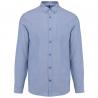 Camisa oxford manga larga hombre