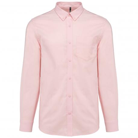 Camisa oxford manga larga hombre