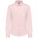 Camisa oxford manga larga mujer Ref.TTK534-OXFORD ROSA PALIDO